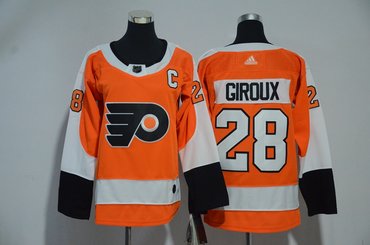 Flyers 28 Claude Giroux Orange Youth Adidas Jersey Flyers 28 Claude Giroux Orange Youth Adidas Jersey
