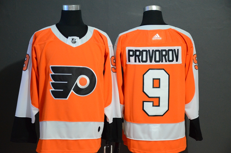 Flyers 9 Ivan Provorov Orange Adidas Jersey Flyers 9 Ivan Provorov Orange Adidas Jersey