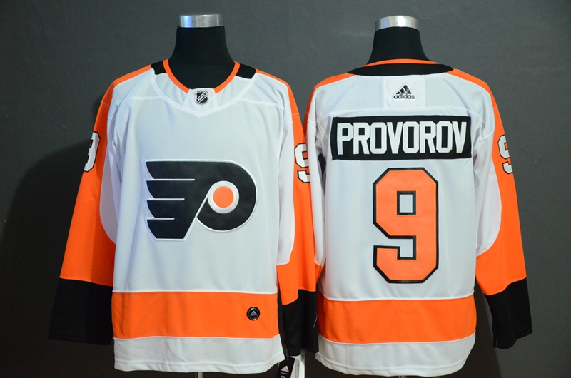 Flyers 9 Ivan Provorov White Adidas Jersey Flyers 9 Ivan Provorov White Adidas Jersey