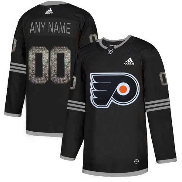 Flyers Black Shadow Logo Print Men's Customized Adidas Jersey Flyers Black Shadow Logo Print Men's Customized Adidas Jersey