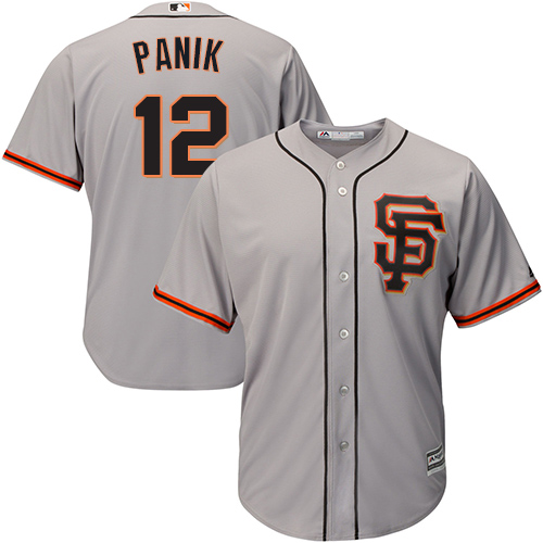Giants #12 Joe Panik Grey Road 2 Cool Base Stitched Youth MLB Jersey Giants #12 Joe Panik Grey Road 2 Cool Base Stitched Youth MLB Jersey