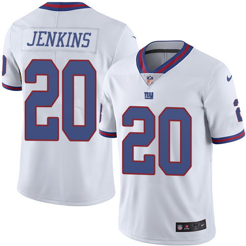 Giants #20 Janoris Jenkins White Youth Stitched Football Limited Rush Jersey Giants #20 Janoris Jenkins White Youth Stitched Football Limited Rush Jersey