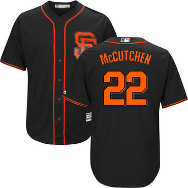 Giants #22 Andrew McCutchen Black Alternate Cool Base Stitched Youth MLB Jersey Giants #22 Andrew McCutchen Black Alternate Cool Base Stitched Youth MLB Jersey