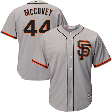 Giants #44 Willie McCovey Grey Road 2 Cool Base Stitched Youth MLB Jersey Giants #44 Willie McCovey Grey Road 2 Cool Base Stitched Youth MLB Jersey