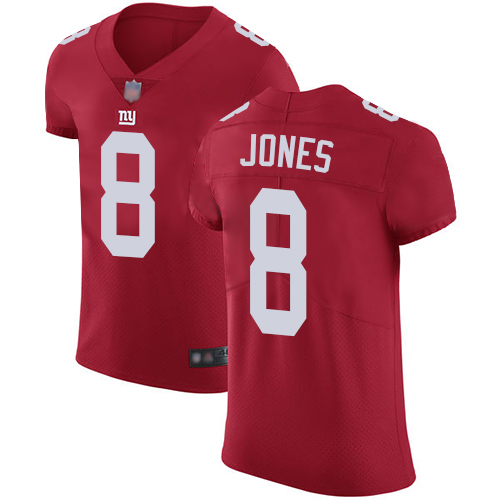 Giants #8 Daniel Jones Red Alternate Men's Stitched Football Vapor Untouchable Elite Jersey Giants #8 Daniel Jones Red Alternate Men's Stitched Football Vapor Untouchable Elite Jersey