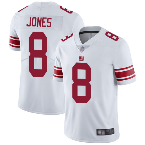 Giants #8 Daniel Jones White Youth Stitched Football Vapor Untouchable Limited Jersey Giants #8 Daniel Jones White Youth Stitched Football Vapor Untouchable Limited Jersey