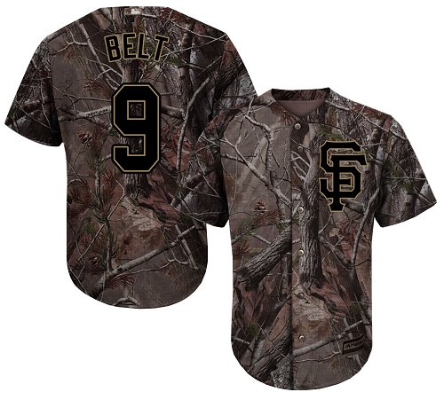 Giants #9 Brandon Belt Camo Realtree Collection Cool Base Stitched Youth Baseball Jersey Giants #9 Brandon Belt Camo Realtree Collection Cool Base Stitched Youth Baseball Jersey
