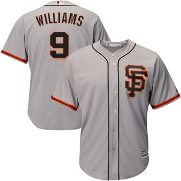 Giants #9 Matt Williams Grey Road 2 Cool Base Stitched Youth MLB Jersey Giants #9 Matt Williams Grey Road 2 Cool Base Stitched Youth MLB Jersey