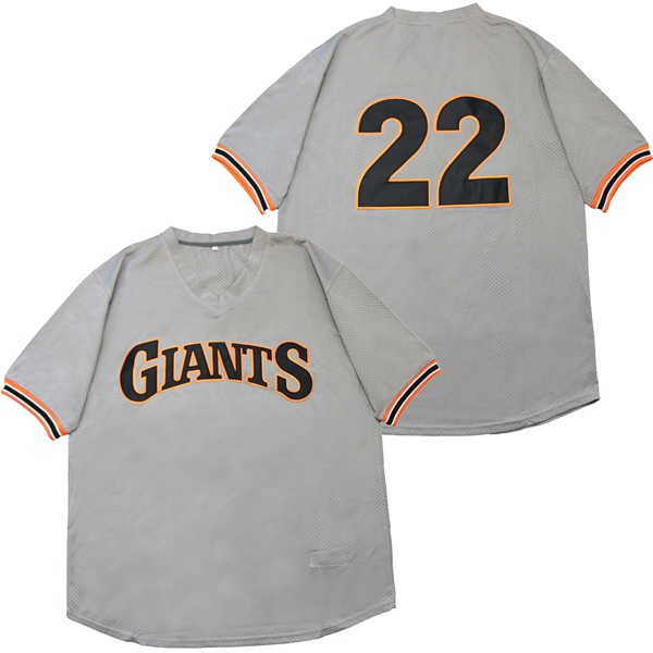 Giants 22 Andrew McCutchen Gray Throwback Jersey Giants 22 Andrew McCutchen Gray Throwback Jersey