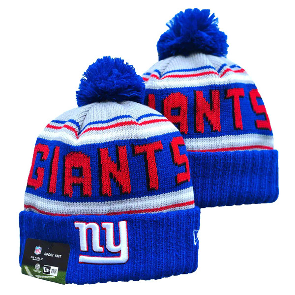 Giants Blue Knit Hat -YD