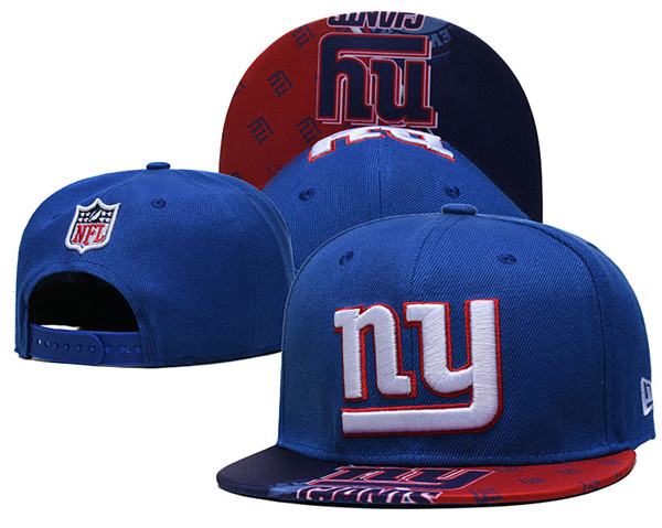 Giants Blue Snapback Hat--GS