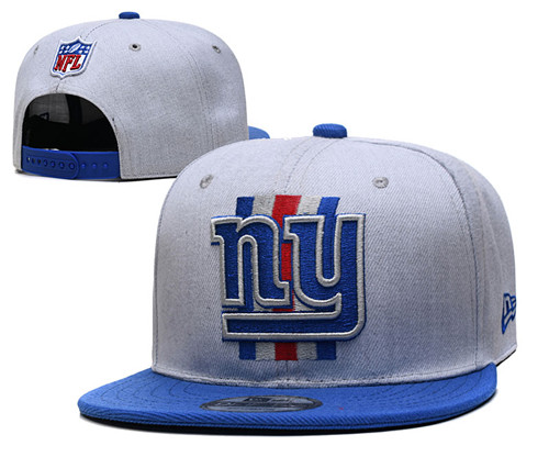 Giants Gray Snapback Hat --YD