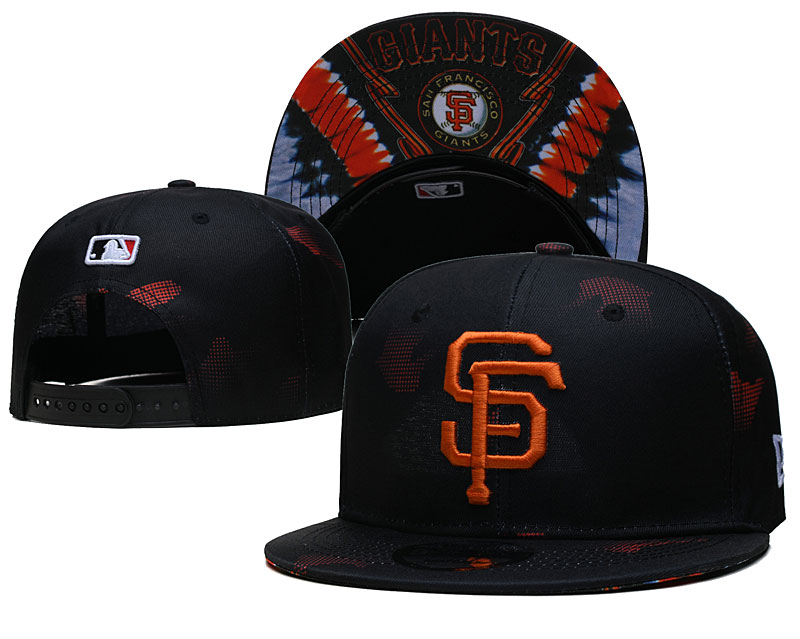 Giants Snapback Black Hat --YD