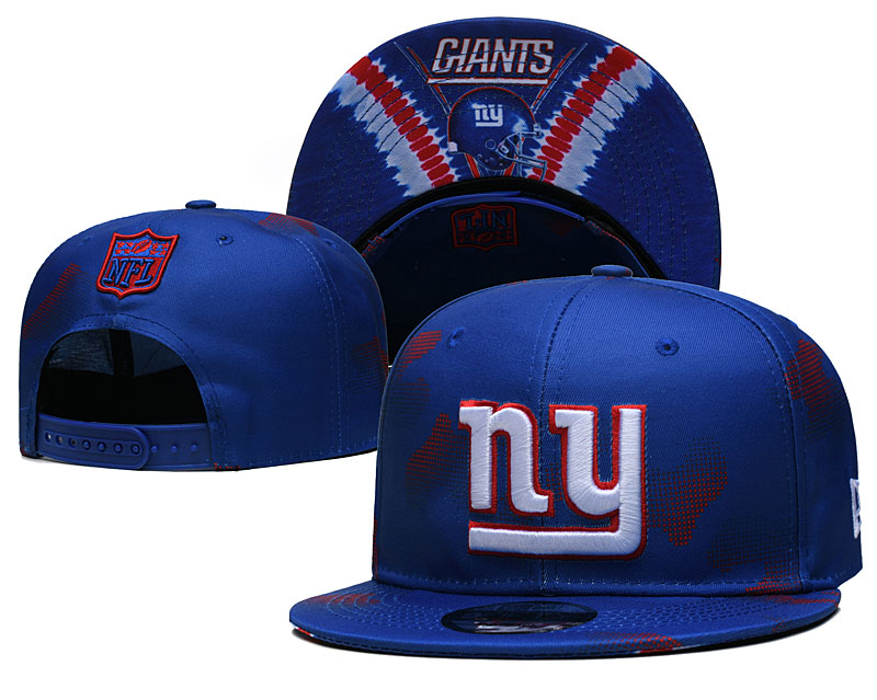 Giants Snapback Hat Blue--YD
