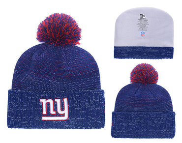 Giants Team Logo Blue Knit Hat YD