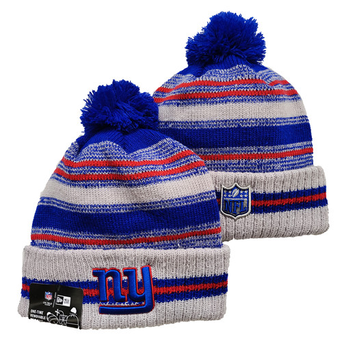 Giants Team Logo Pom Knit Hat YD
