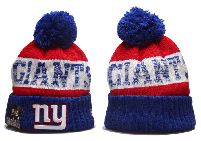 Giants Team Logo Pom Knit Hat YP