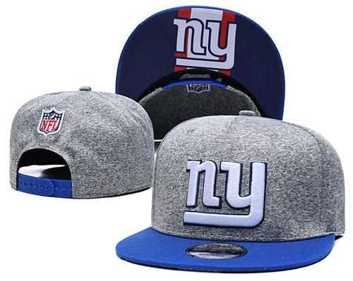 Giants Team Logos Adjustable Gray Hat GS