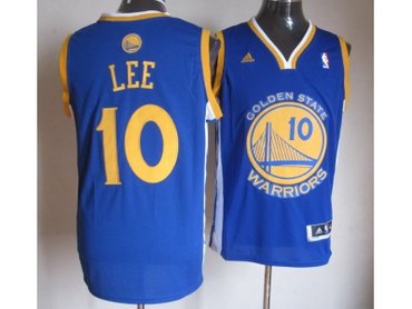 Golden State Warriors 10 David Lee Blue Revolution 30 Swingman NBA Jerseys