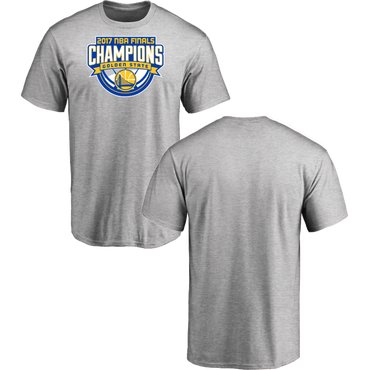 Golden State Warriors 2017 NBA Champions Men's T-Shirt Gray3 Golden State Warriors 2017 NBA Champions Men's T-Shirt Gray3