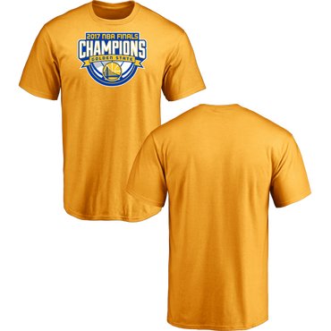 Golden State Warriors 2017 NBA Champions Men's T-Shirt Yellow Golden State Warriors 2017 NBA Champions Men's T-Shirt Yellow