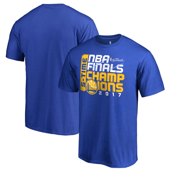 Golden State Warriors 2017 NBA Champions Royal Men's T-Shirt Golden State Warriors 2017 NBA Champions Royal Men's T-Shirt