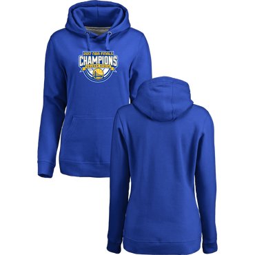 Golden State Warriors 2017 NBA Champions Royal Women's Pullover Hoodie