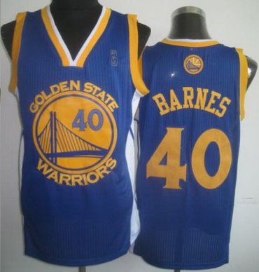 Golden State Warriors 40 Harrison Barnes Blue Revolution 30 NBA Jerseys