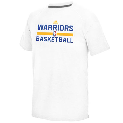 Golden State Warriors Adidas On-Court climalite Ultimate T-Shirt White
