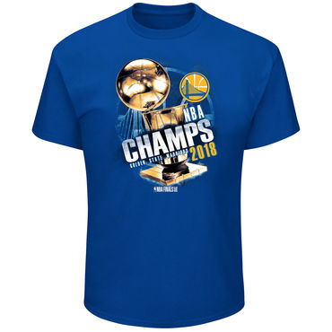 Golden State Warriors Majestic 2018 NBA Finals Champions Moment Of Greatness Big & Tall T-Shirt Royal