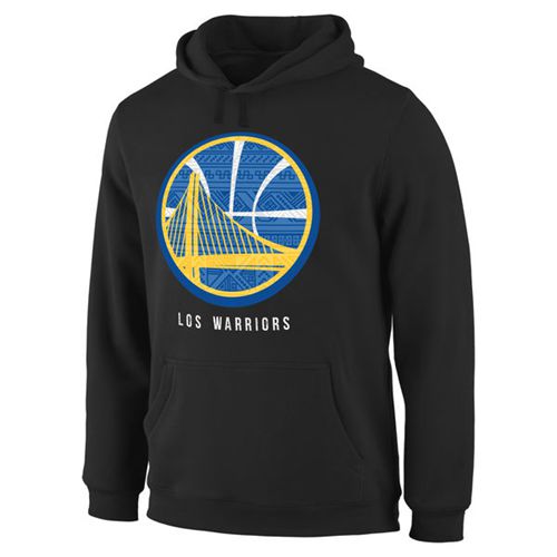 Golden State Warriors Noches Enebea Pullover Hoodie Black Golden State Warriors Noches Enebea Pullover Hoodie Black