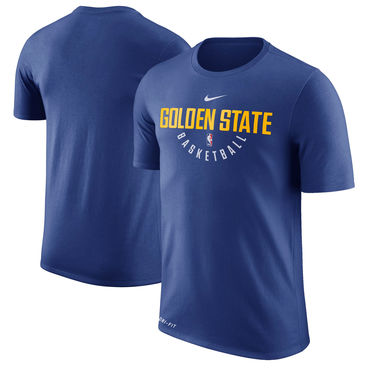 Golden State Warriors Royal Nike Practice Performance T-Shirt Golden State Warriors Royal Nike Practice Performance T-Shirt