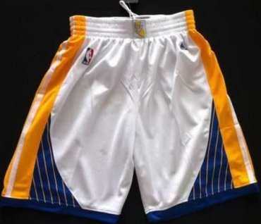 Golden State Warriors White Revolution 30 Swingman NBA Shorts