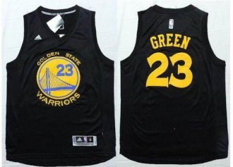 Golden State Warrlors #23 Draymond Green Black Fashion Stitched NBA Jersey