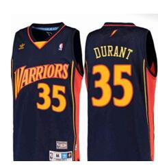 Golden State Warrlors #35 Kevin Durant Hardwood Classic Rookie Season Jersey