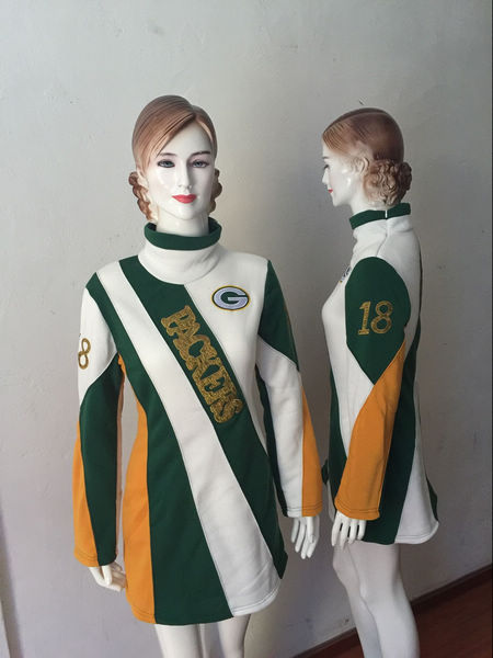 Green Bay Packers #18 Randall Cobb NFL Player New Womens Windbreaker