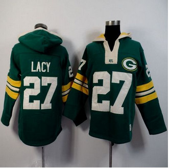 Green Bay Packers #27 Eddie Lacy Green Player Winning Method Pullover NFL Hoodie Green Bay Packers #27 Eddie Lacy Green Player Winning Method Pullover NFL Hoodie