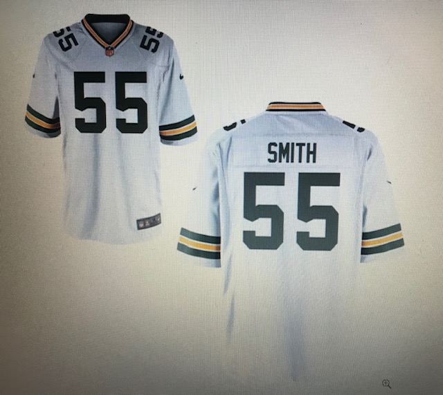 Green Bay Packers #55 Za'Darious Smith White Vapor Limited Jersey Green Bay Packers #55 Za'Darious Smith White Vapor Limited Jersey