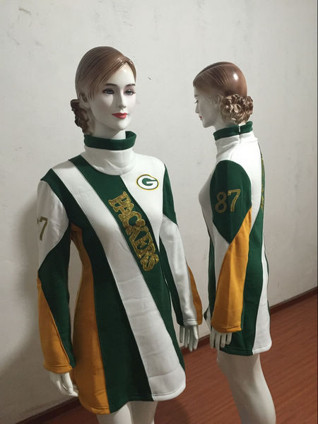 Green Bay Packers #87 Jordy Nelson NFL Player New Womens Windbreaker