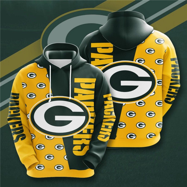 Green Bay Packers  Hoodie Yellow