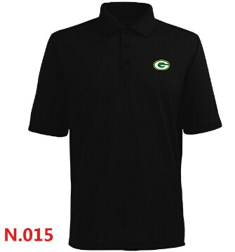 Green Bay Packers 2014 Players Performance Polo -Black Green Bay Packers 2014 Players Performance Polo -Black