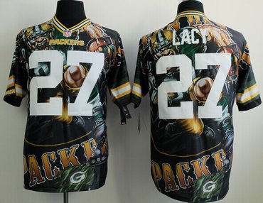Green Bay Packers 27 Lacy Fashion Elite Fanatical Version Jerseys Green Bay Packers 27 Lacy Fashion Elite Fanatical Version Jerseys