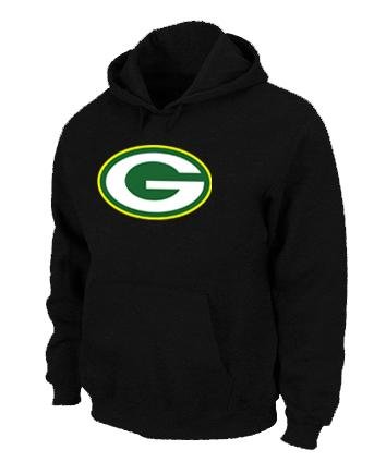 Green Bay Packers Logo Pullover Hoodie black Green Bay Packers Logo Pullover Hoodie black