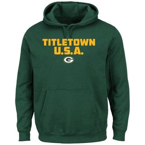 Green Bay Packers Majestic Hot Phrase Pullover Hoodie Green Green Bay Packers Majestic Hot Phrase Pullover Hoodie Green