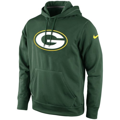 Green Bay Packers Nike KO Logo Essential Hoodie Green Green Bay Packers Nike KO Logo Essential Hoodie Green