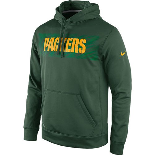 Green Bay Packers Nike KO Speed Wordmark Performance Hoodie Green Green Bay Packers Nike KO Speed Wordmark Performance Hoodie Green