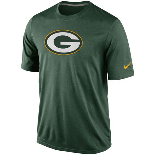 Green Bay Packers Nike Legend Logo Essential 2 Performance T-Shirt Green Green Bay Packers Nike Legend Logo Essential 2 Performance T-Shirt Green