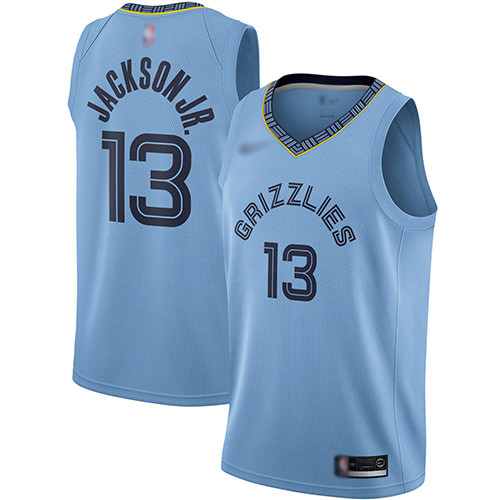 Grizzlies #13 Jaren Jackson Jr. Light Blue Basketball Swingman Statement Edition Jersey Grizzlies #13 Jaren Jackson Jr. Light Blue Basketball Swingman Statement Edition Jersey