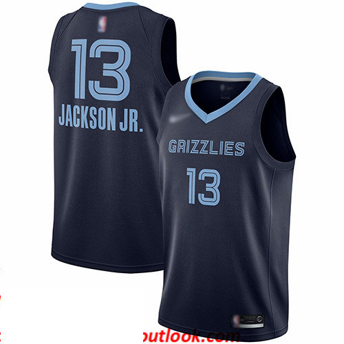 Grizzlies #13 Jaren Jackson Jr. Navy Blue Basketball Swingman Icon Edition Jersey