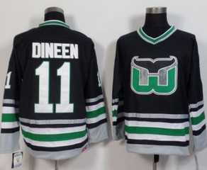 Hartford Whalers #11 Kevin Dineen Black CCM Throwback Stitched NHL Jersey Hartford Whalers #11 Kevin Dineen Black CCM Throwback Stitched NHL Jersey